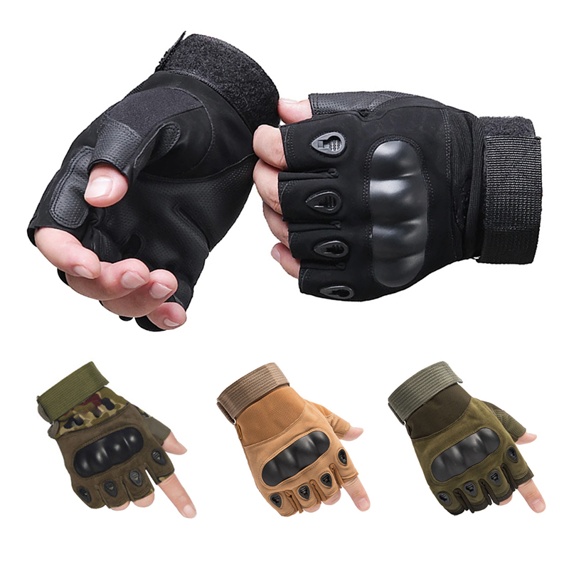 Outdoor Hunting Gloves - Half Finger rękawice taktyczne Outdoor męskie