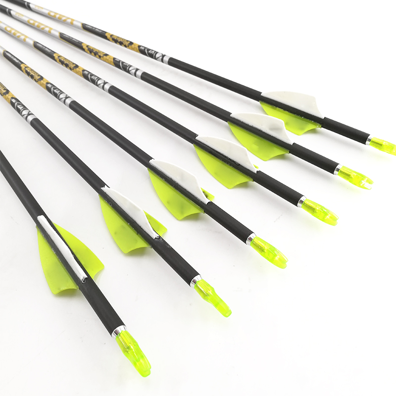 Hunting Bow Compound - Łukarskie strzały karbonowe Spine 350 400