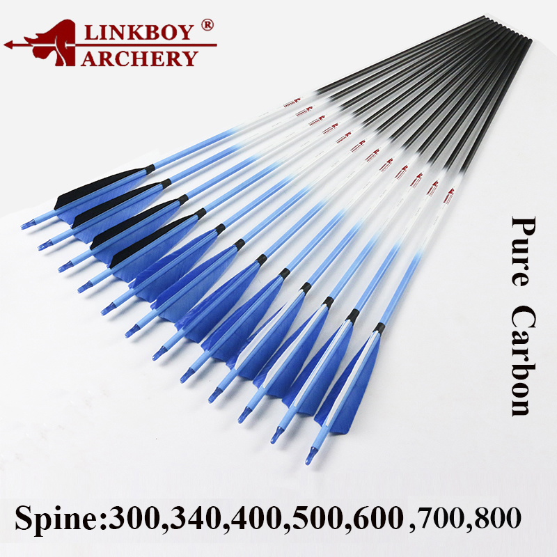 Hunting Bow Compound - Strzały karbonowe Linkboy Archery SP800 ID6.2mm