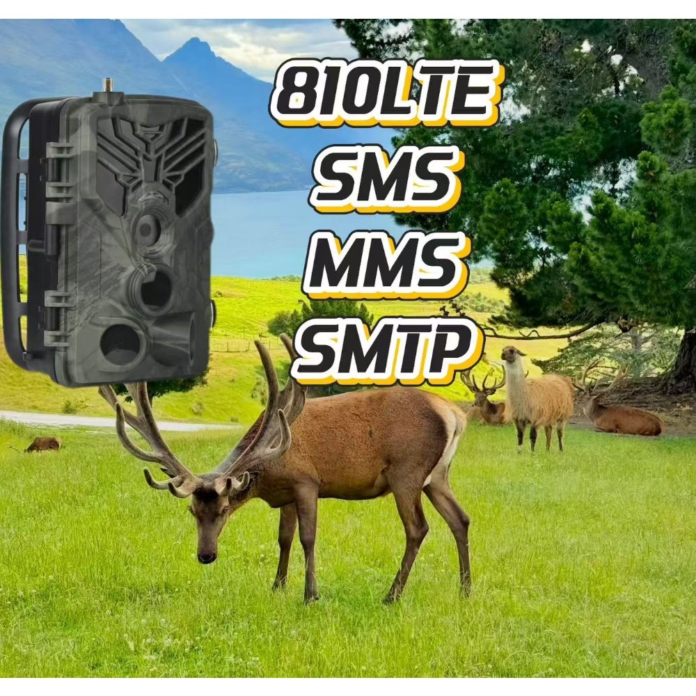 Outdoor Hunting Camera Wireless - Kamera leśna SuntekCam HC-810LTE 20MP, zewnętrzna,