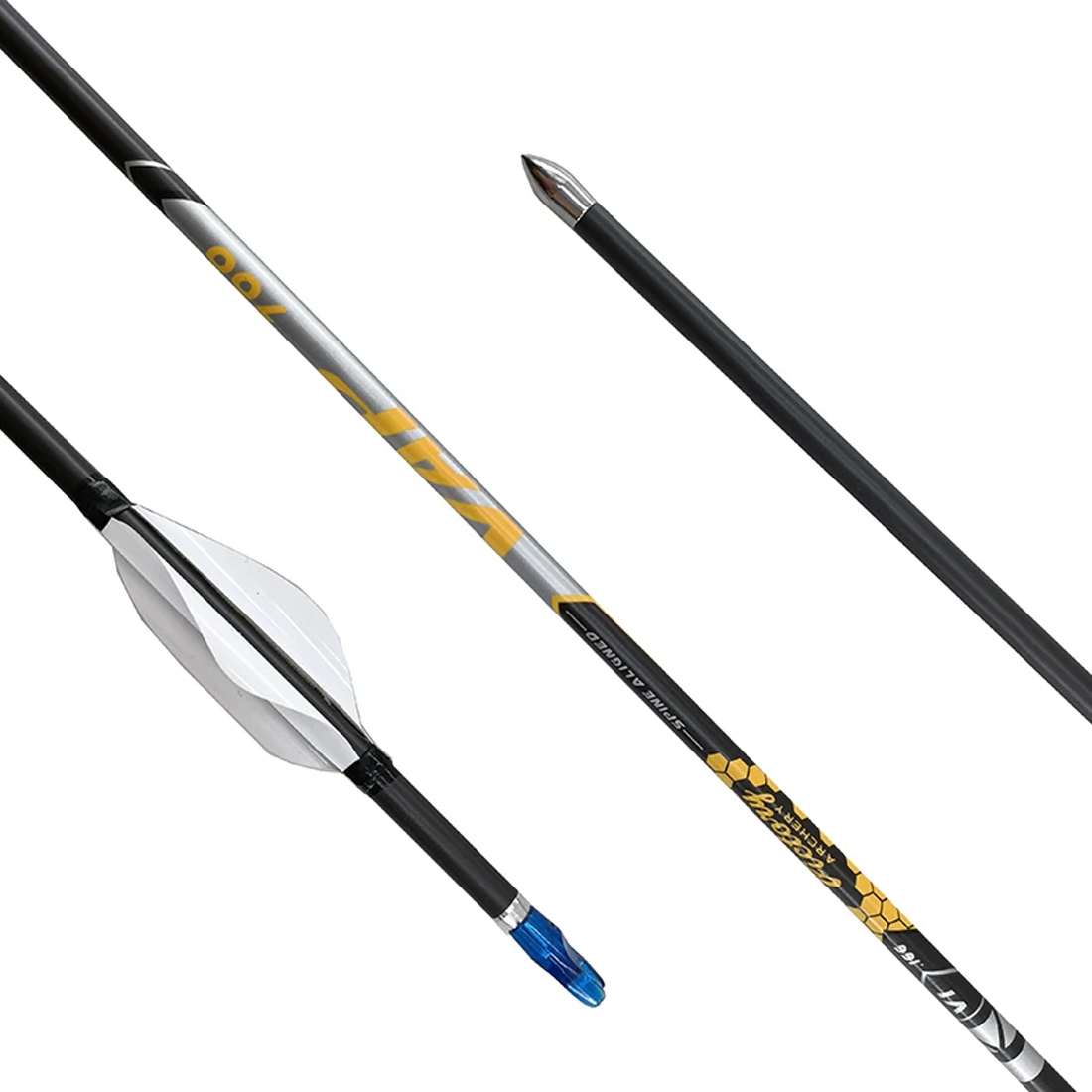Hunting Bow Compound - 12 SZTUK STRZELECKICH CIĘŻARÓW WĘGLOWYCH SP350-1000