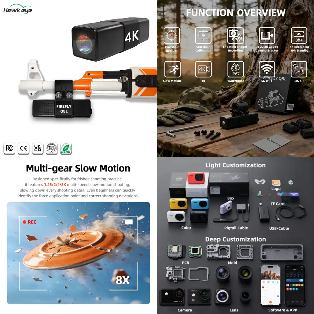 Outdoor Hunting Camera Wireless - Kamera myśliwska OEM 4K Firefly Q8