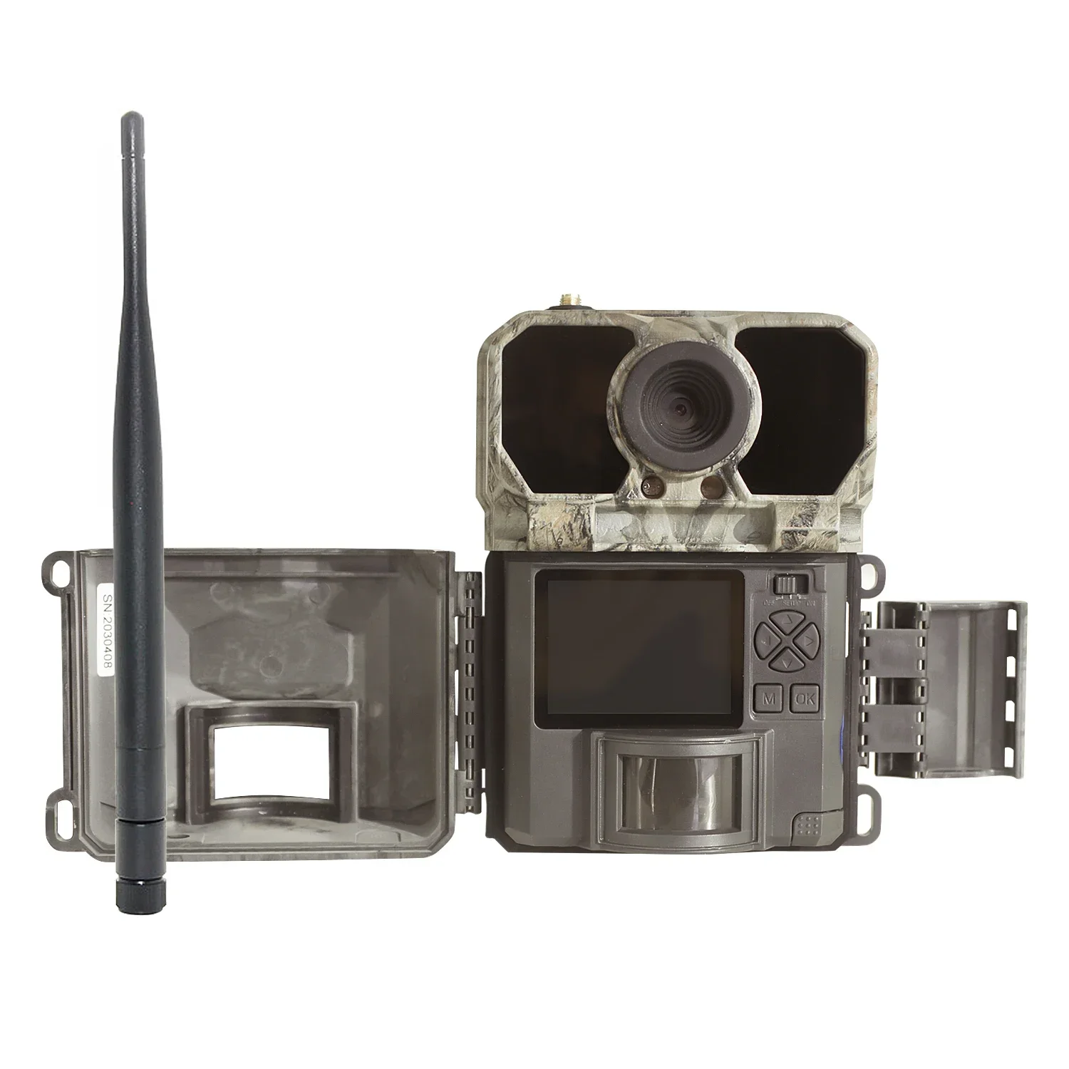Outdoor Hunting Camera Wireless - Kamera leśna 4G 30MP/1080P Bezprzewodowa kamera