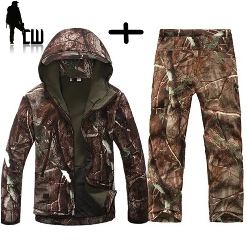 Camouflage Hunting Jacket - TAD Gear taktyczna kurtka Softshell w