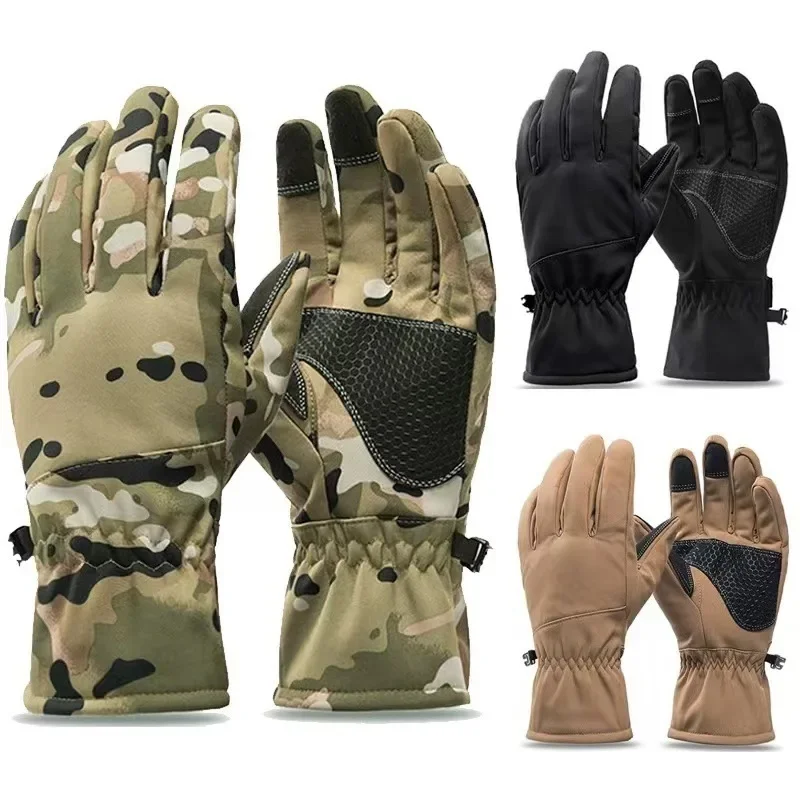 Outdoor Hunting Gloves - Rękawice męskie damskie zimowe taktyczne outdoorowe