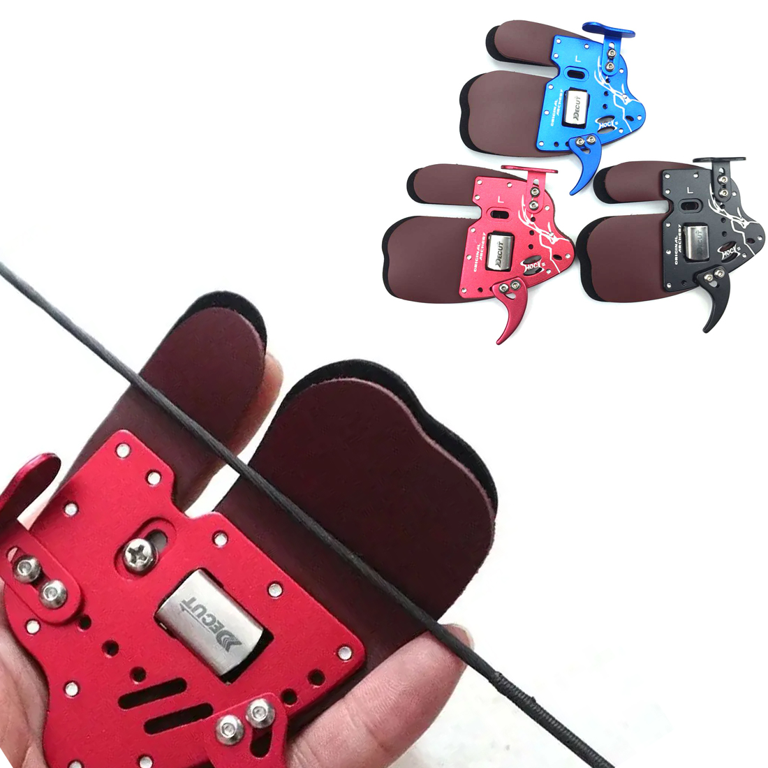 Outdoor Hunting Gloves - Ochraniacz na palec łuczniczy DECUT Archery