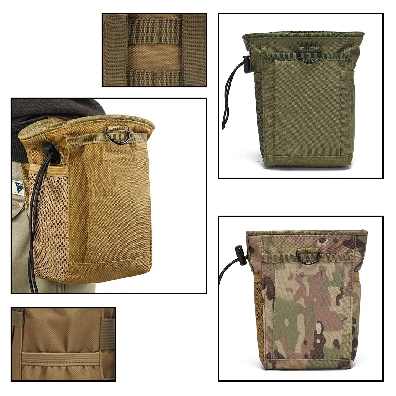 Torba kamuflażowa MOLLE 3-5L,  – Camouflage Hunting Jacket recenzja i cena