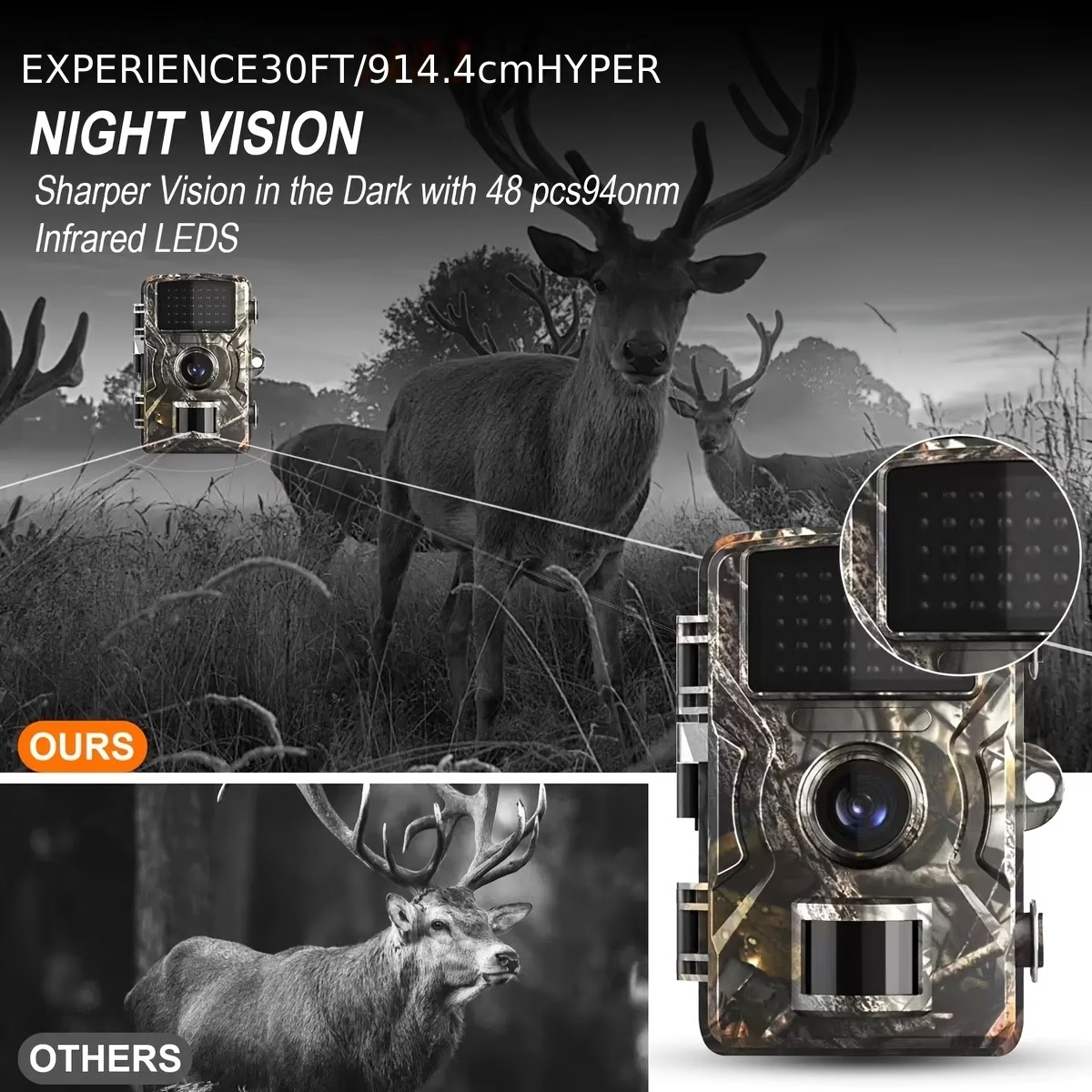 Kamera myśliwska na zewnątrz 1 – Outdoor Hunting Camera Wireless recenzja i cena