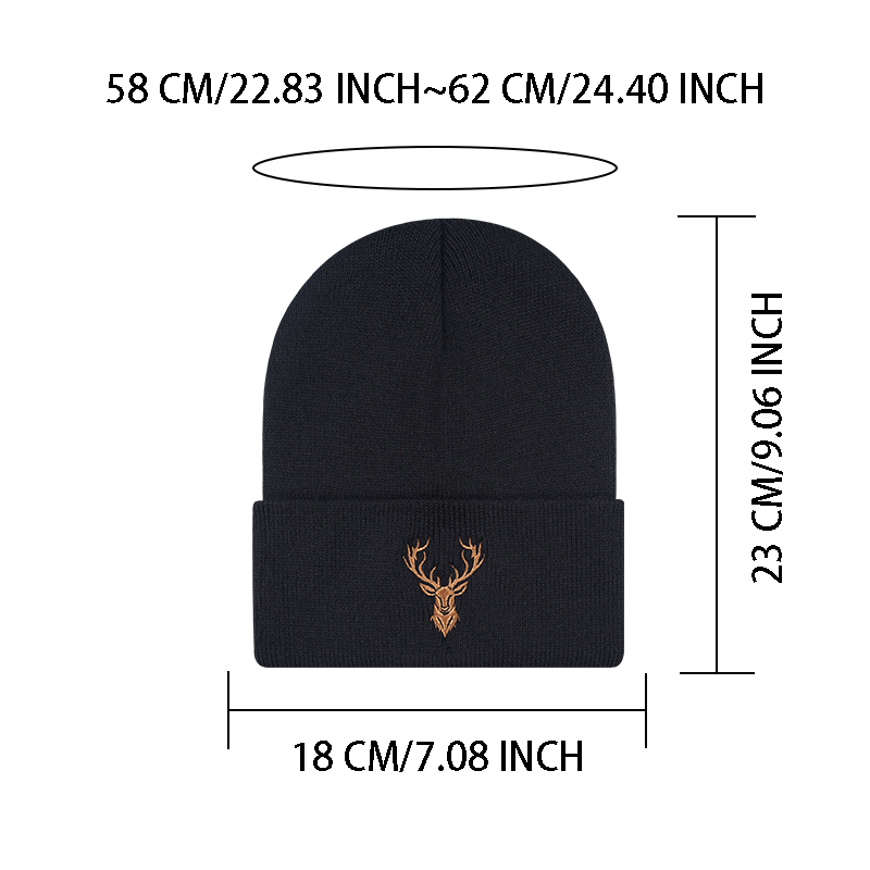 Czapka z haftowanym motywem re – Hunting Outdoor Christmas Decorations recenzja i cena