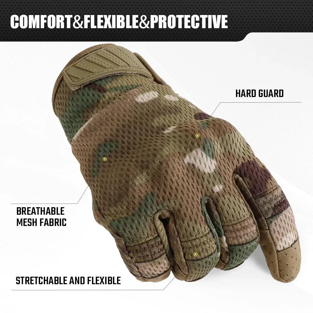 Rękawiczki taktyczne z ekranem – Outdoor Hunting Gloves recenzja i cena