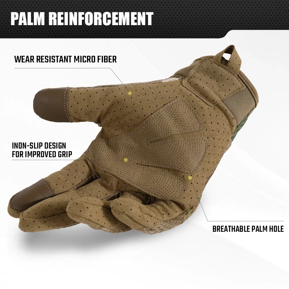 Rękawiczki taktyczne z ekranem – Outdoor Hunting Gloves recenzja i cena