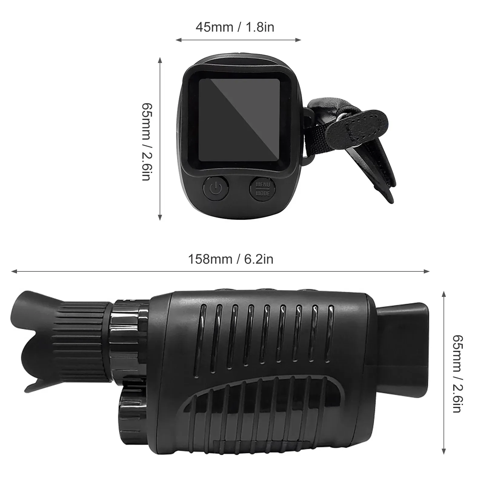 Monokular z kamerą 1080P do po – Outdoor Hunting Video Camera recenzja i cena