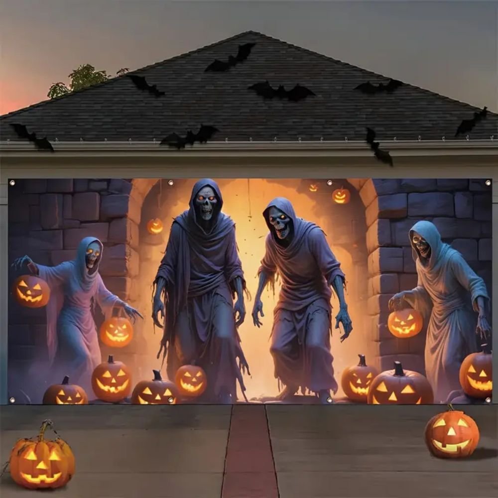 VIKAMA Halloweenowy Baner Gara – Hunting Outdoor Background recenzja i cena