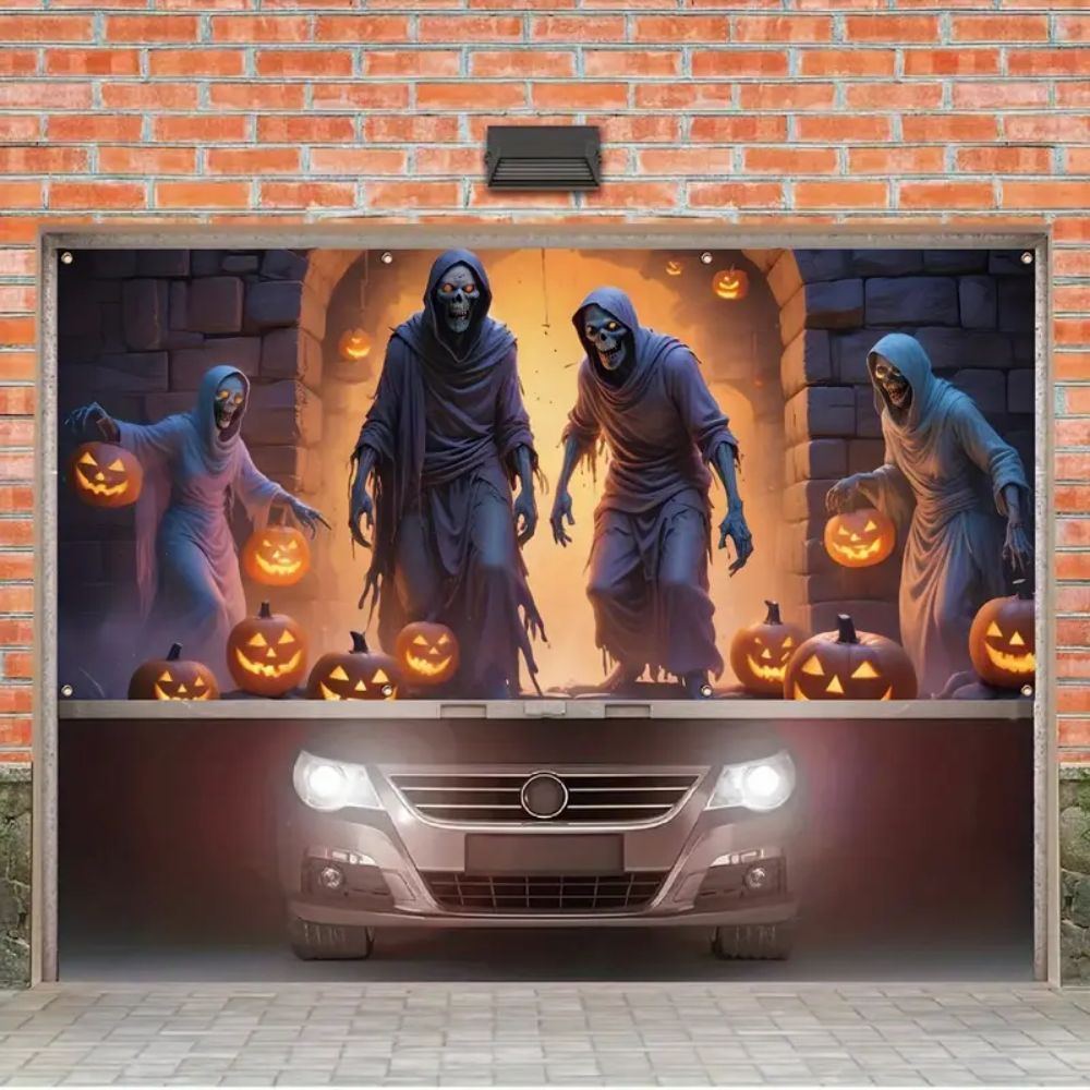 VIKAMA Halloweenowy Baner Gara – Hunting Outdoor Background recenzja i cena