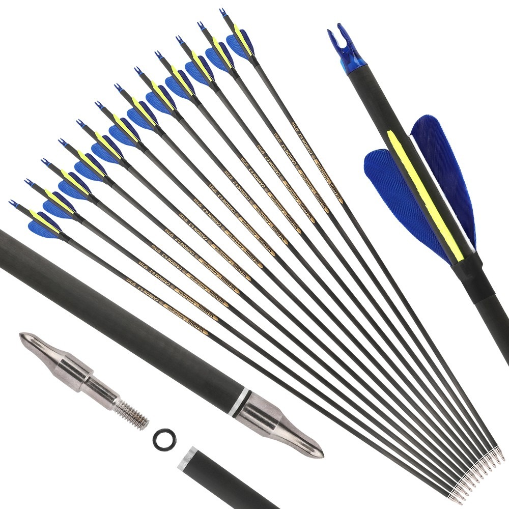Strzały karbonowe 32 cale, spi – Hunting Bow Compound recenzja i cena