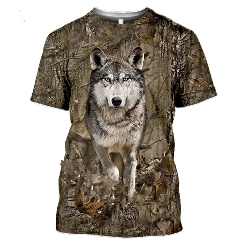 Koszulka 3D z kamuflażem, moty – Wildman Hunting & Outdoor Robertson Photos recenzja i cena
