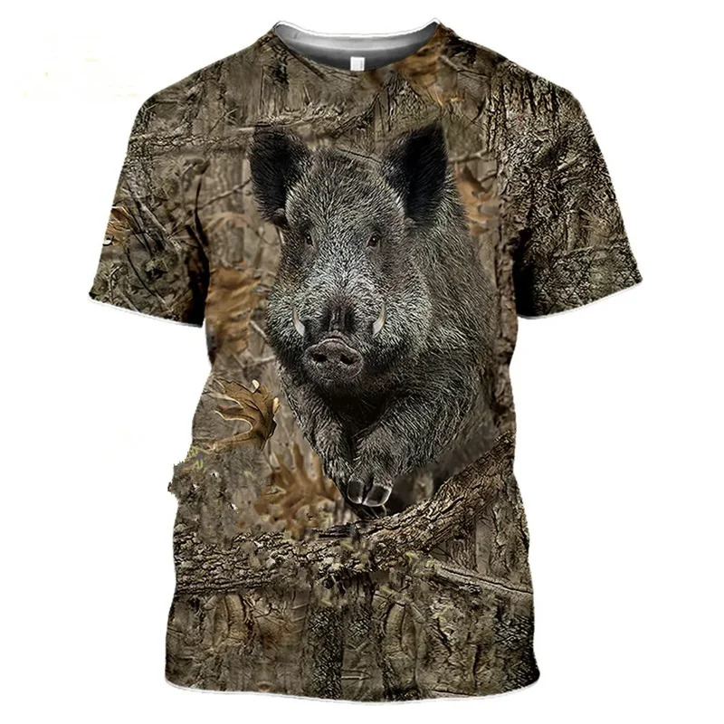 Koszulka 3D z kamuflażem, moty – Wildman Hunting & Outdoor Robertson Photos recenzja i cena