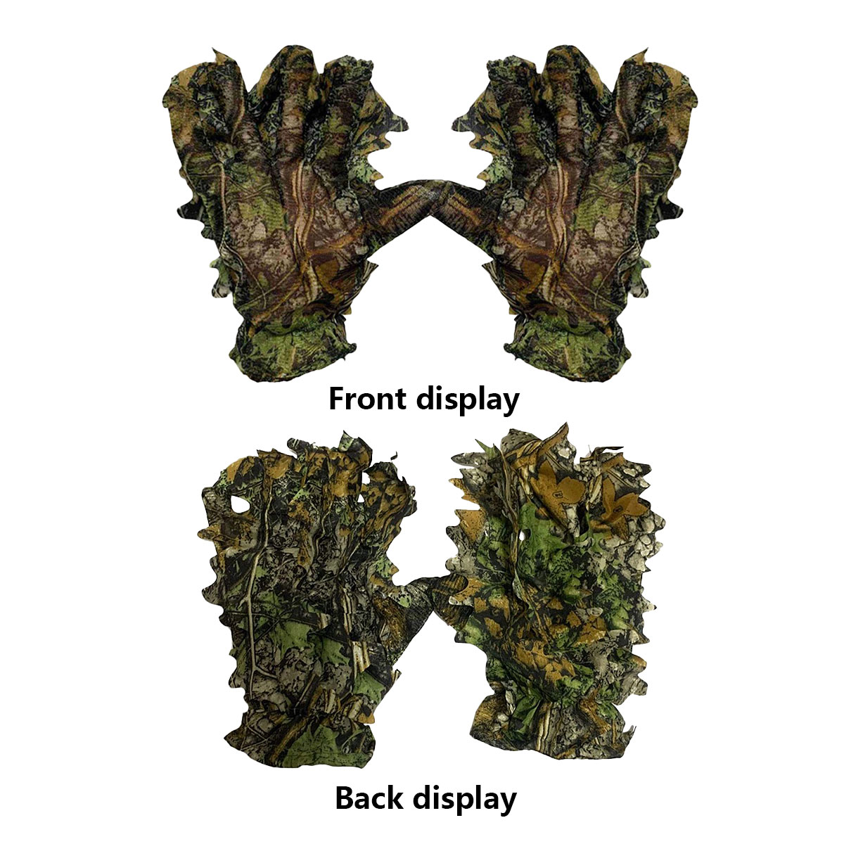 Rękawice myśliwskie 3D z kamuf – Outdoor Hunting Gloves recenzja i cena