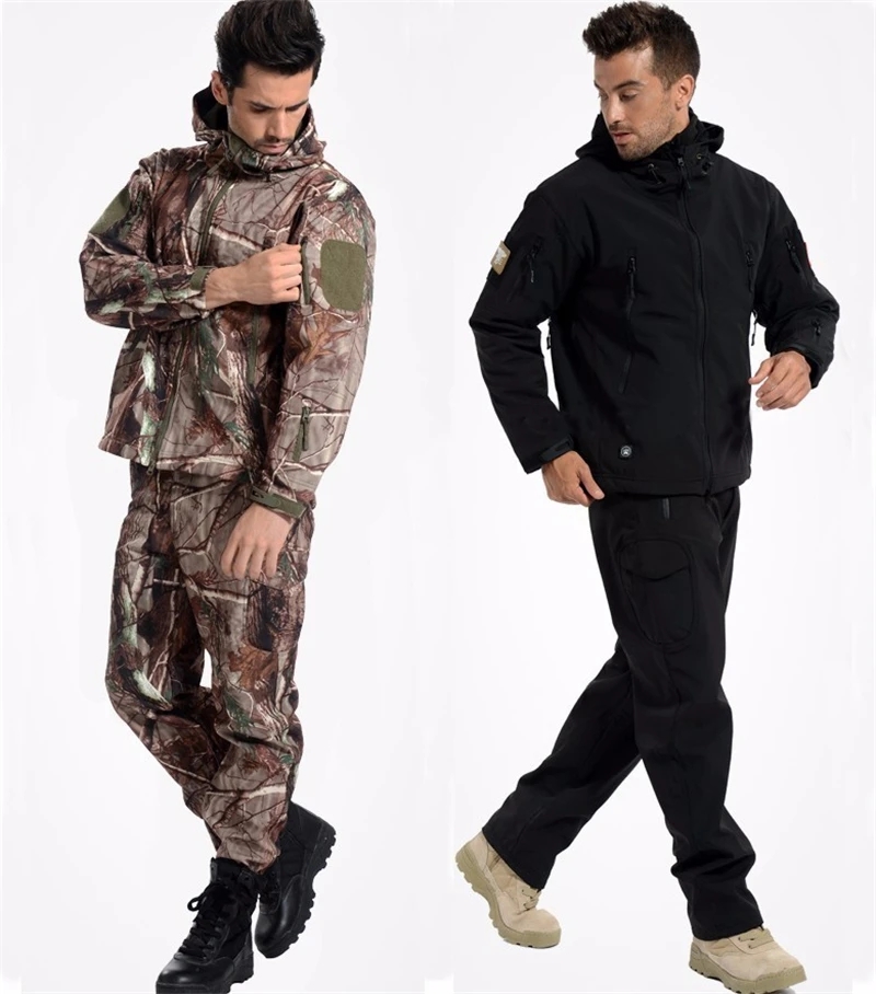 Kurtka taktyczna Shark Skin So – Camouflage Hunting Jacket recenzja i cena